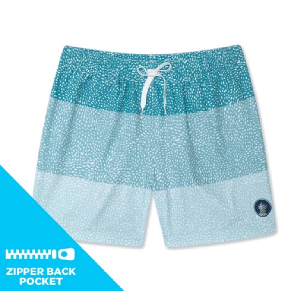 Chubbies The Whale Sharks Classic 7” Inseam Swim Trunks Board Shorts, Size L - Picture 15 of 16
